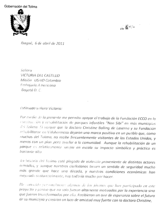 carta apoyo 1 gobernacion