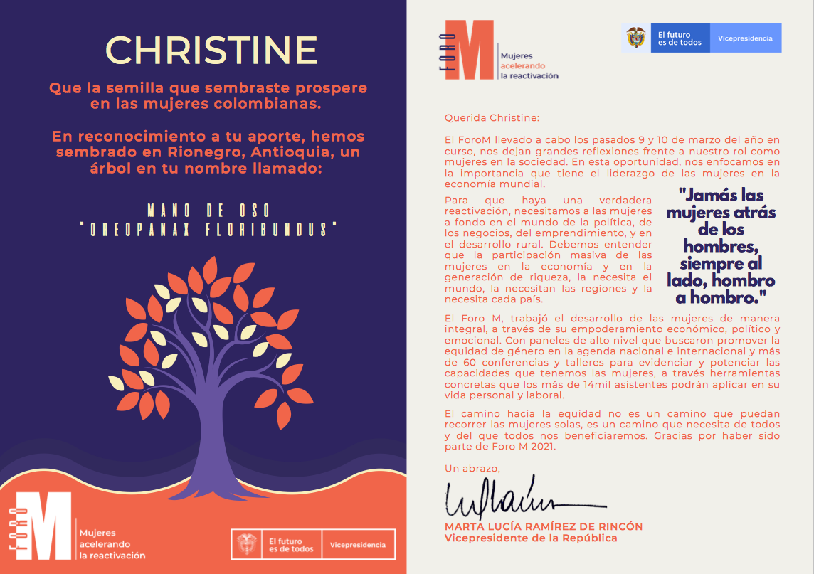 carta mujeres acelerando la reactivacion